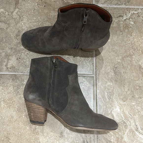 Isabel Marant suede, Taupe iconic dicker ankle boots size 39 / 9 - Picture 4 of 10